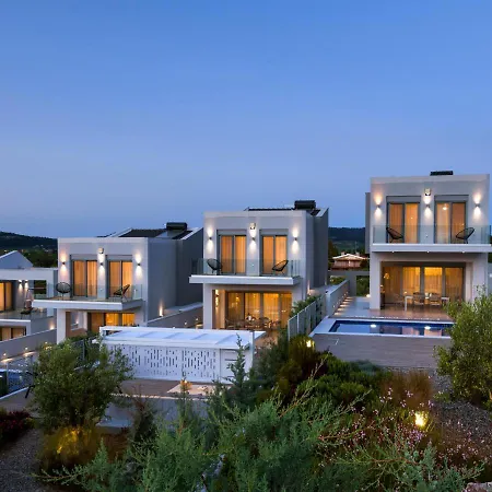 Soleado Luxury Villas Skála Foúrkas Extérieur photo